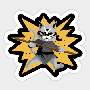 Ninja Cat Sticker